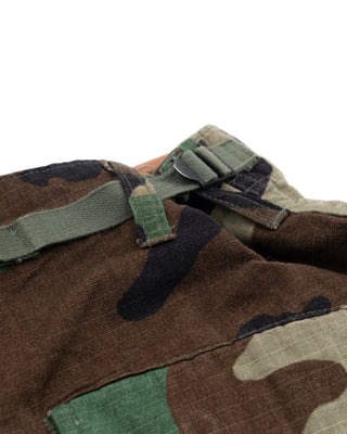 VINTAGE CAMO MINI SHORTS