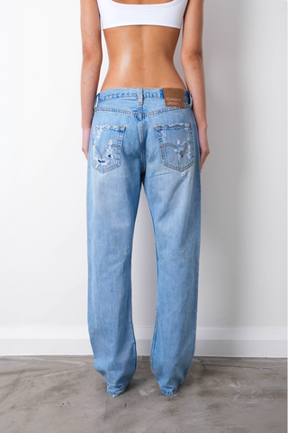 WORN JEANS W30 L32