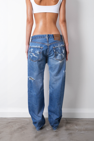 DESTROYED JEANS W32 L31