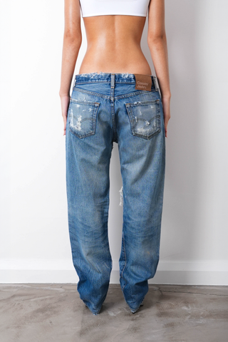DESTROYED JEANS W32 L32