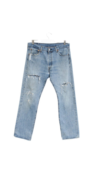 WORN JEANS W35 L32
