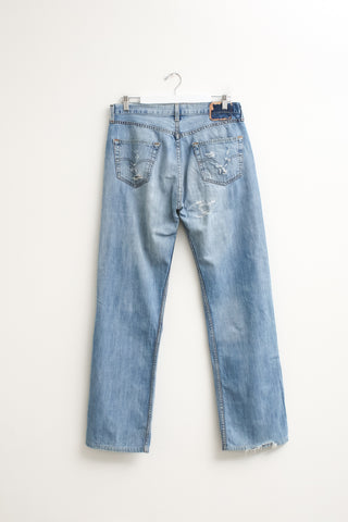 "DISTRESSED" Jeans W34 L32