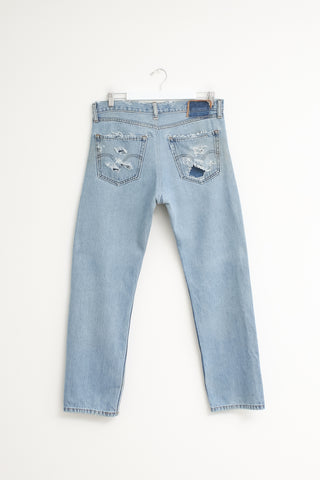"DISTRESSED" Jeans W35 L31