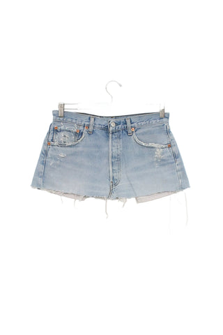 Vintage Denim Mini Skirt W31