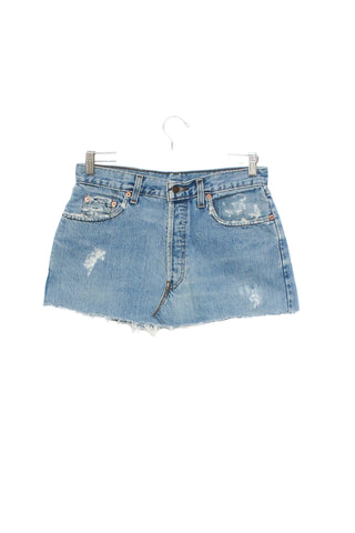 Vintage Denim Mini Skirt W31