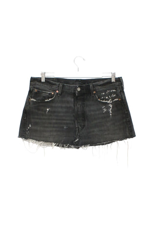Vintage Denim Mini Skirt W34