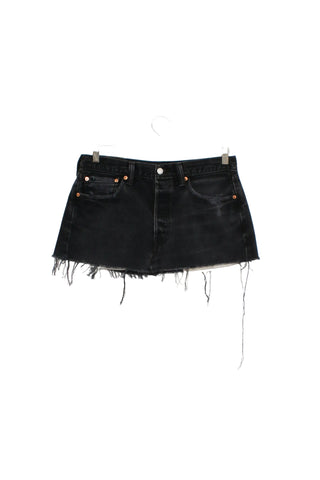 Vintage Denim Mini Skirt W33