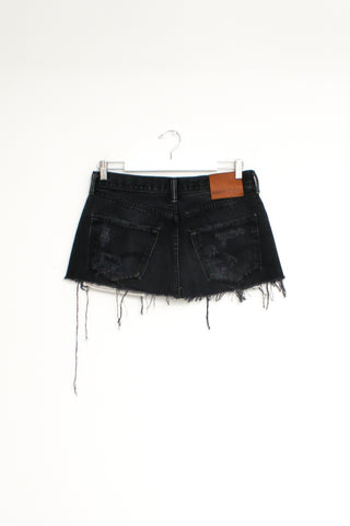Vintage Denim Mini Skirt W33