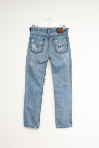 Ripped Vintage Jeans W32 L34