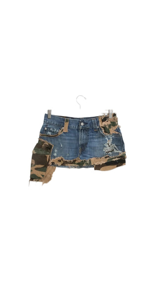CAMO MINI SKIRT W32