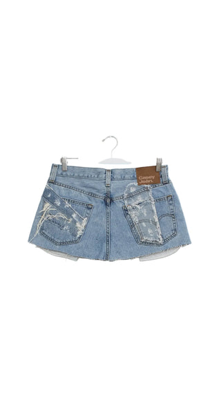 PATCHWORK MINI SKIRT W33