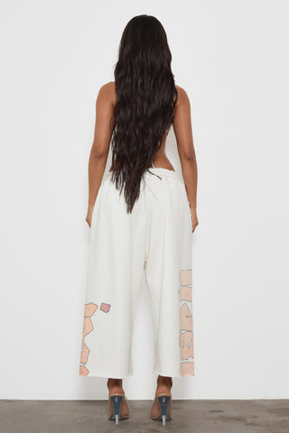 "RENAISSANCE" SHORTS - OFF-WHITE